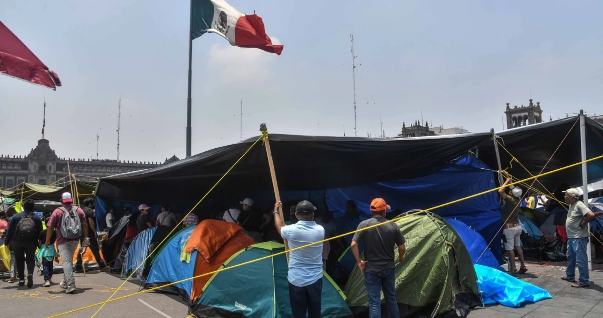 La CNTE anuncia jornada de protestas en la SEP, la SHCP y el INE por falta de diálogo