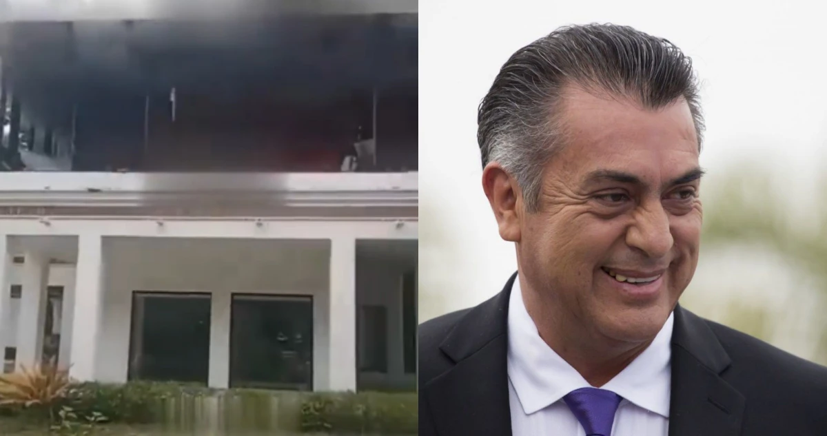 VIDEO ¬ Un hombre incendia la casa de Jaime Rodríguez 
