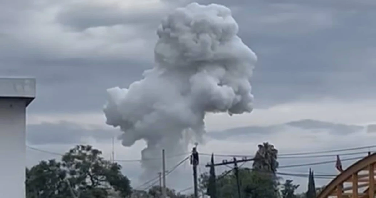 Un polvorín explota en Santo Tomás Hueyotlipan, Puebla; hay 4 muertos y 4 heridos