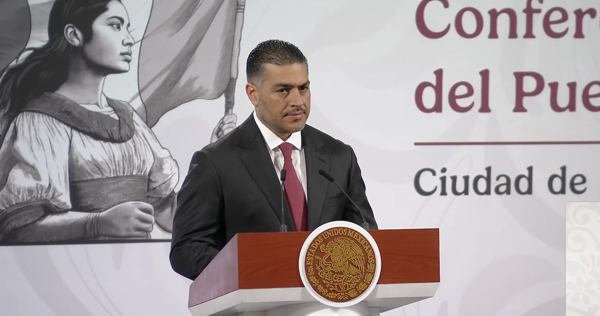 Harfuch descarta vínculos de escoltas de Carlos Manzo con la delincuencia organizada