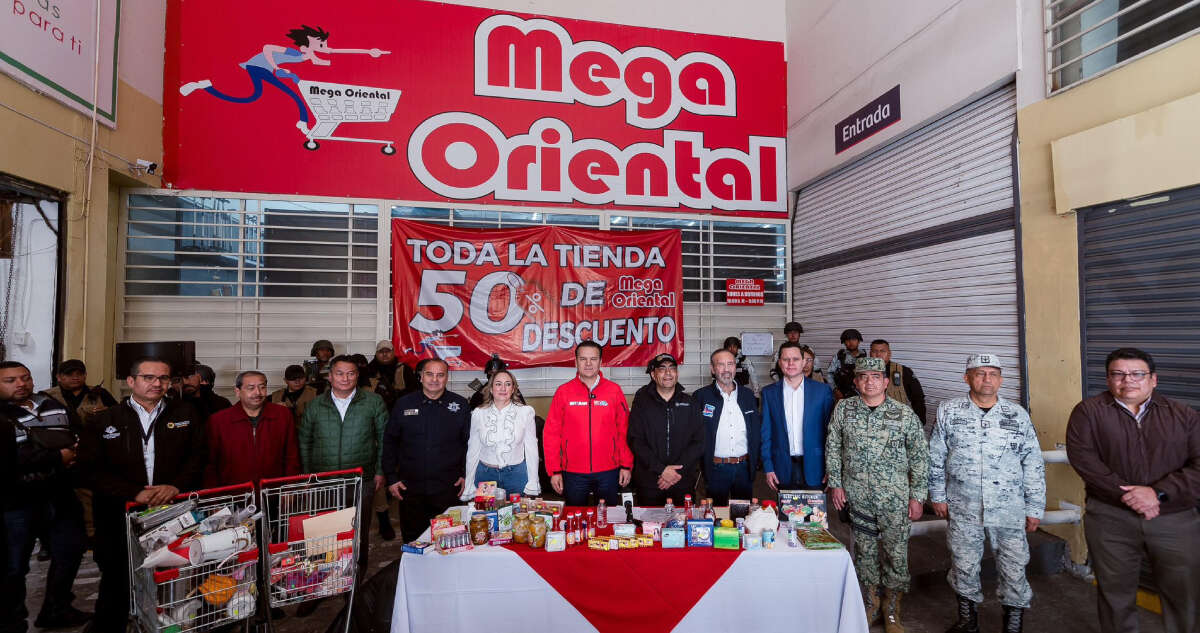 Operación Limpieza: Incautan 350 mdp en productos ilegales en comercios de Durango