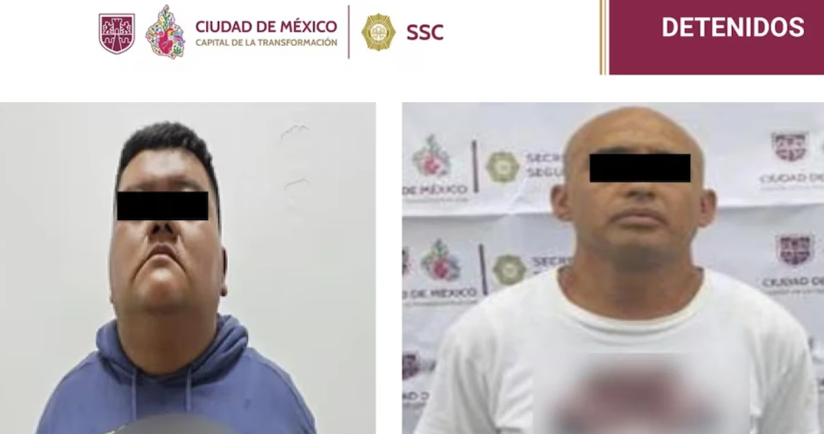 La SSC detiene a presuntos asaltantes que dispararon contra una extranjera en CdMx