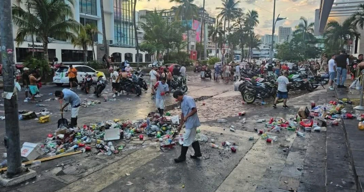 Ocho muertos, 42 detenidos y 115 motos decomisadas en Acapulco tras el Acamoto 2025