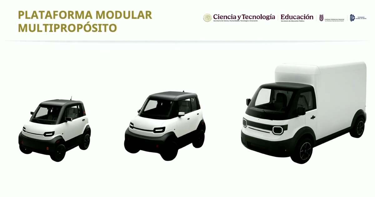 El miniauto 100% mexicano se llamará Olinia, se enchufará a la luz y será muy barato