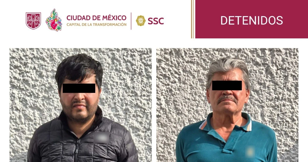 La SSC-CdMx detiene a 2 hombres en la colonia Del Valle; les aseguran droga y dólares