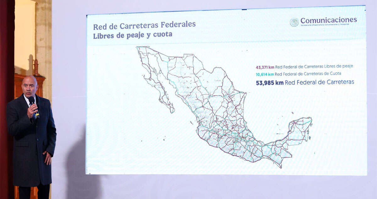 El Gobierno de México presenta el Plan Carretero 2025; invertirá 35 mil mdp en la red