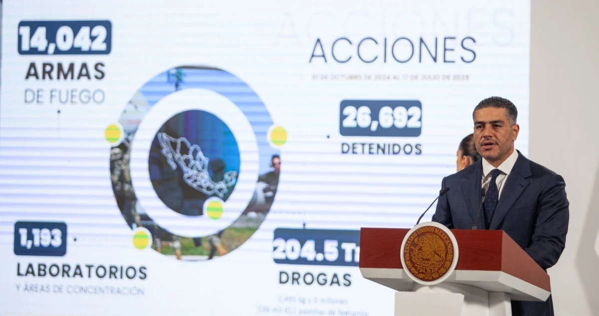 SSPC: Hubo 784 detenidos y más de 8 toneladas de droga aseguradas en últimos 15 días