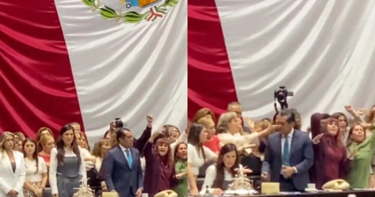 VIDEO ¬ PAN pide minuto de silencio por Israel y Morena por Palestina: se enfrentan
