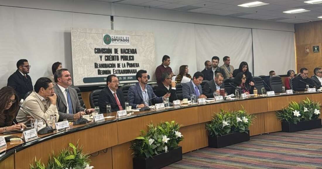 La Comisión de Hacienda aprueba Ley de Ingresos por 9.3 billones de pesos para 2025