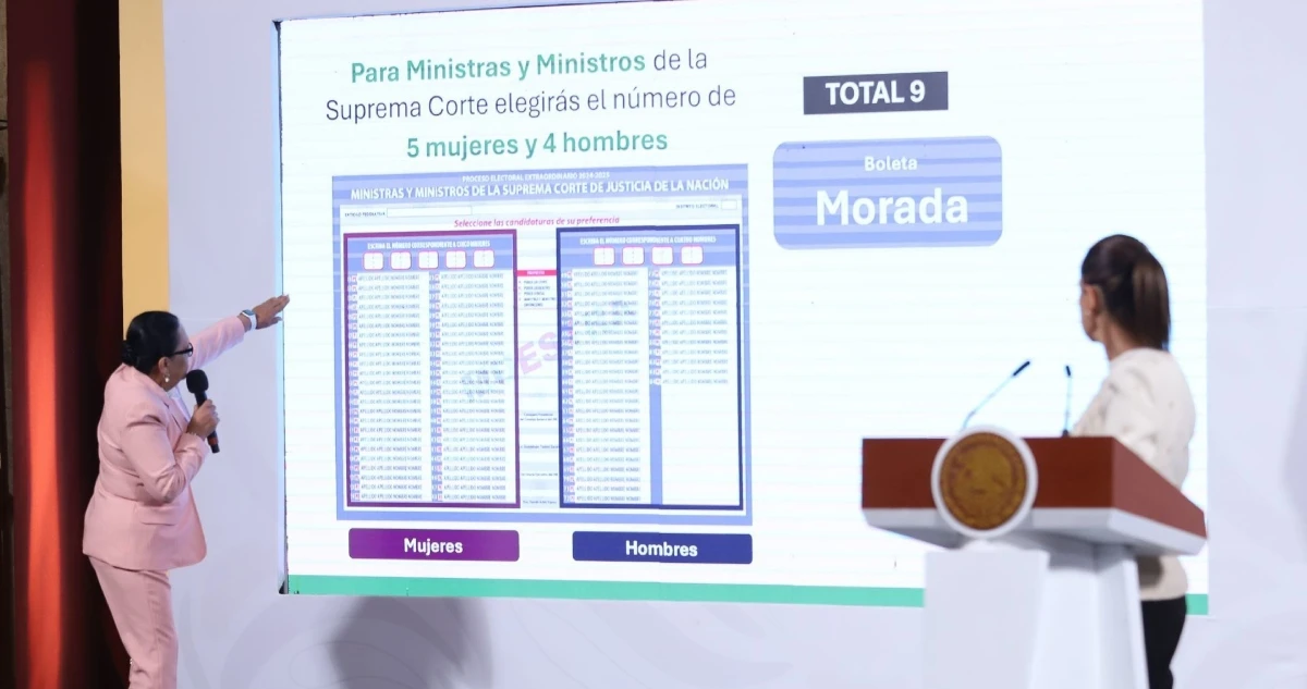 ¿No sabes cómo votar en la elección judicial? Segob te explica paso a paso el proceso