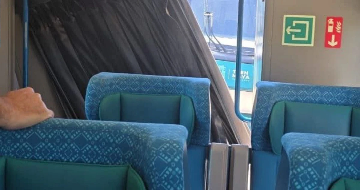 El incidente en Izamal no fue un descarrilamiento, sino un percance de vía: Tren Maya