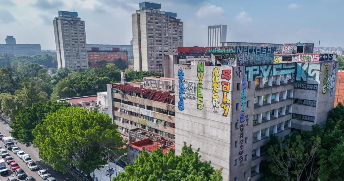 ISSSTE inicia demolición del Hospital “Dr. Gonzalo Castañeda” en Tlatelolco