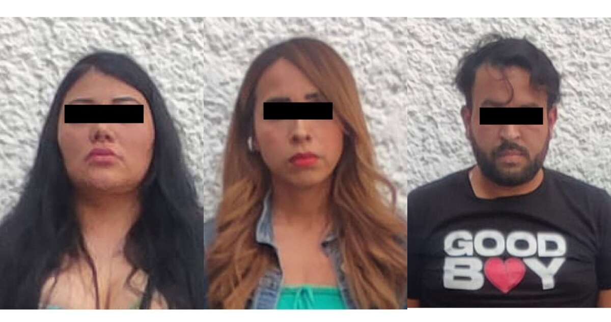 Autoridades detienen a 2 mujeres y 1 hombre por amenazar a dueño de taquería 