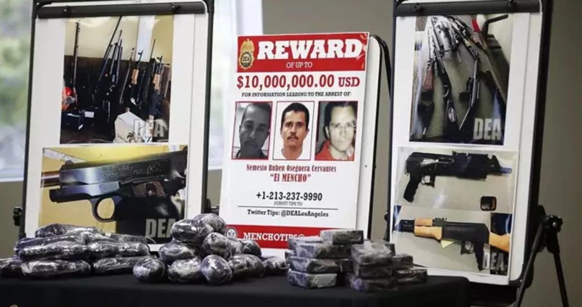 El Departamento del Tesoro castiga al líder del CJNG y a otros 4 de sus cabecillas