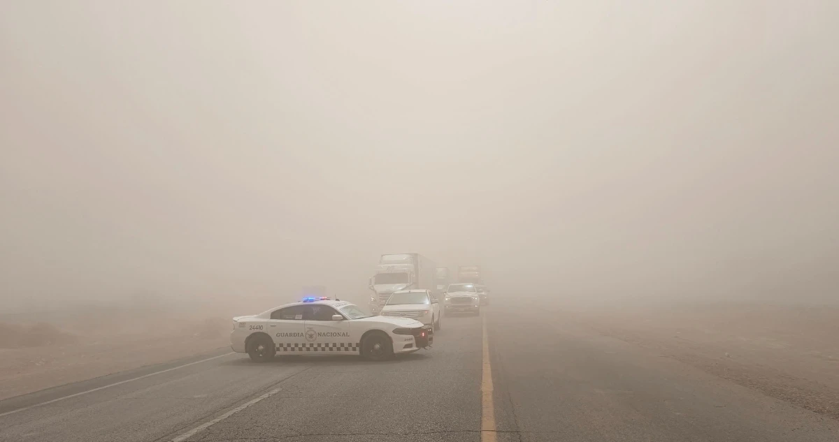 FOTOS Y VIDEOS: Tormenta de arena cubre Chihuahua y se viraliza en redes sociales