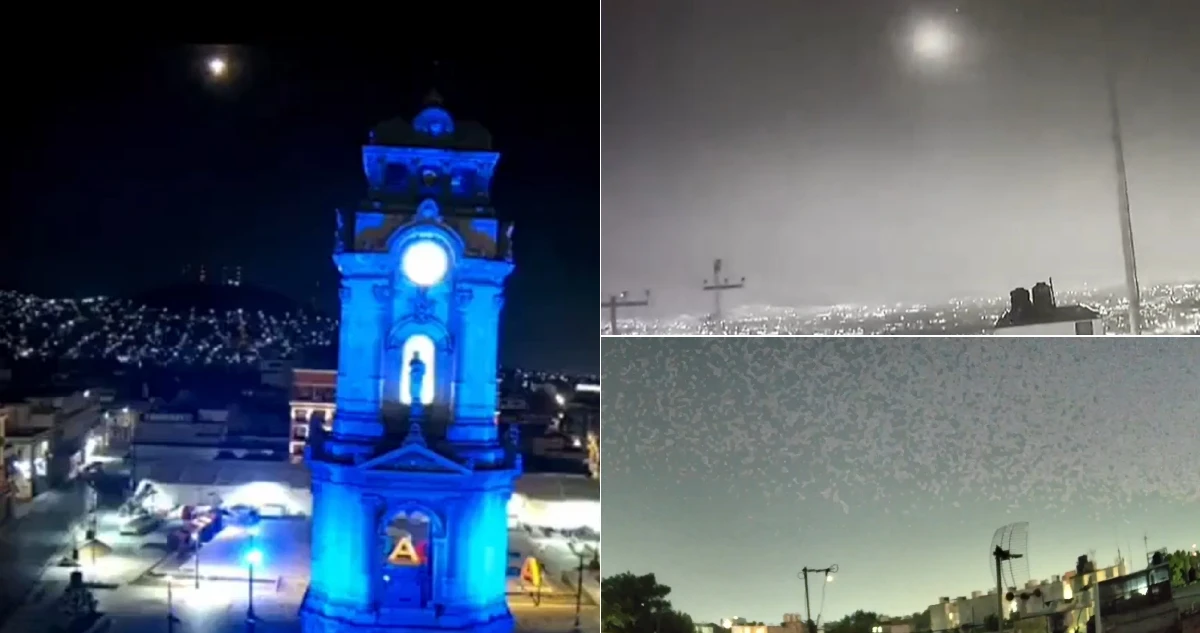 VIDEOS ¬ Un posible meteoro sorprende a CdMd y Edomex; habitantes reportan estruendo
