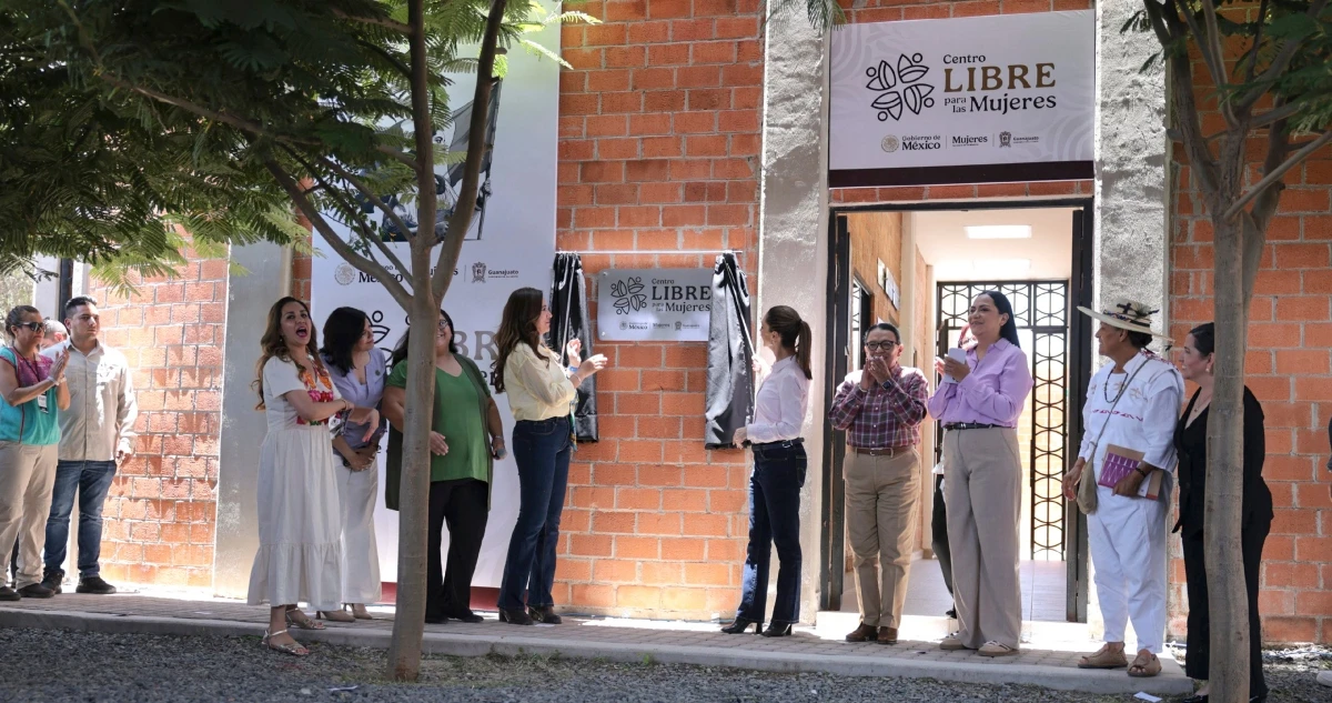 Sheinbaum inaugura Centro LIBRE en Guanajuato para empoderar y proteger a mujeres