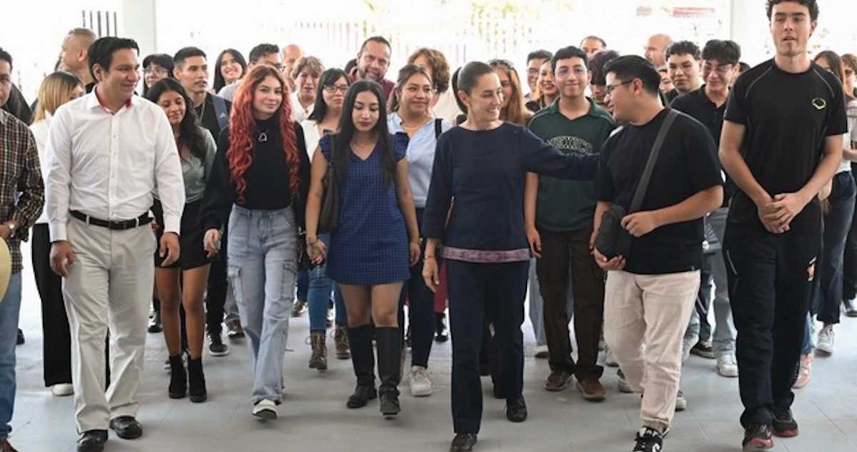 Sheinbaum inaugura plantel de la Universidad 