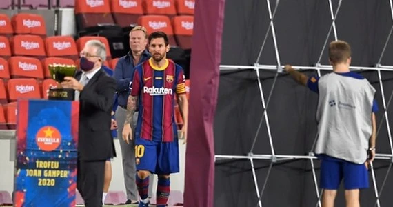 FC Barcelona. Lionel Messi: Biorę na siebie odpowiedzialność za błędy