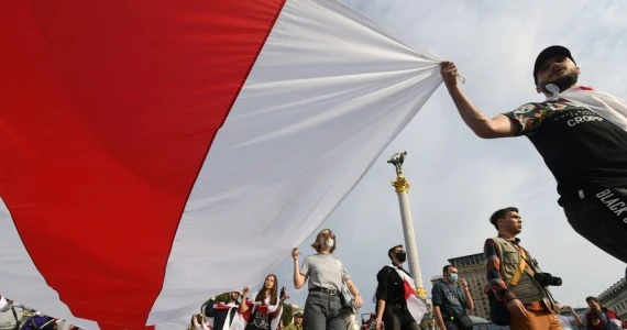 Białoruś: Protest opozycji w Mińsku. Są zatrzymani
