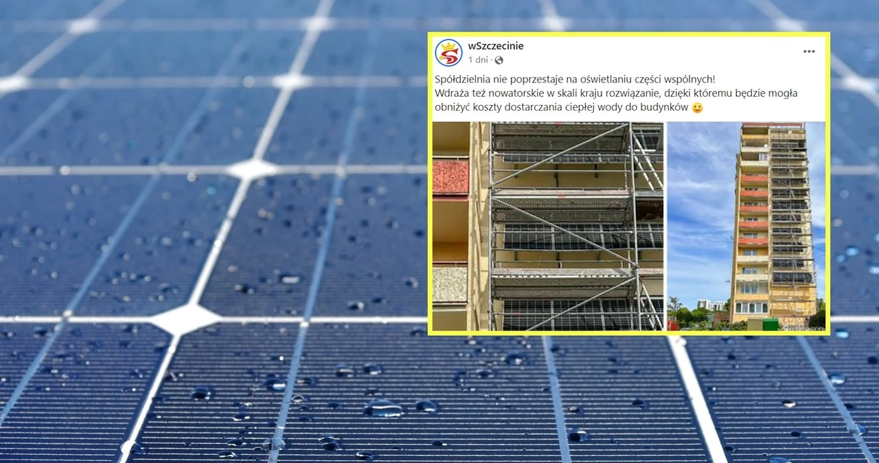 Polacy walczą ze swoimi spółdzielniami o fotowoltaikę. W Szczecinie nie mają tego problemu