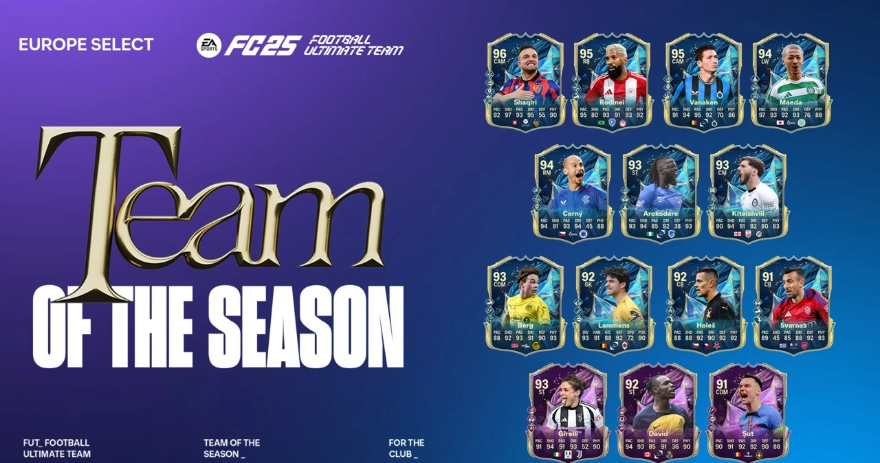 Piłkarz z polskiej ekstraklasy w Drużynie Sezonu (TOTS) w FC 25!