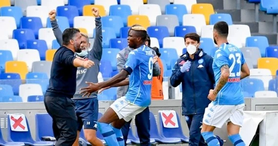 Napoli - Atalanta 4-1 w 4. kolejce Serie A