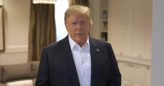 Donald Trump w szpitalu. Opublikowano kolejne nagranie