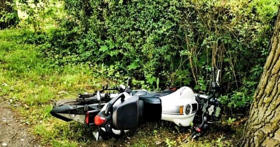Próbował uciekać, jechał kradzionym motocyklem