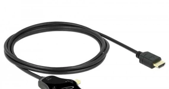 Kabel HDMI 4K z końcówkami USB-C, mini-DisplayPort i DisplayPort