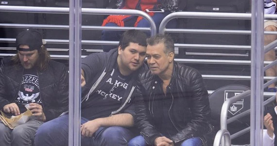 Syn Eddiego Van Halena wściekły na 