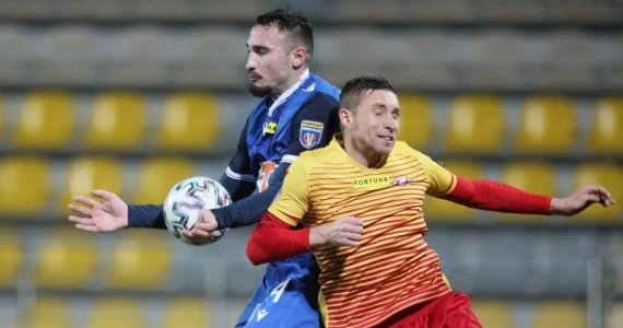 Znicz Pruszków - Lech Poznań 2-3 w 1/16 Pucharu Polski
