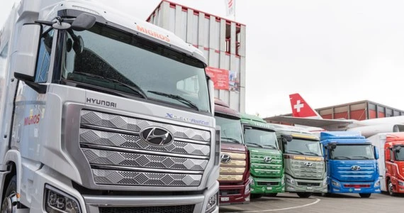Hyundai XCIENT FC - pierwsze egzemplarze już na drogach