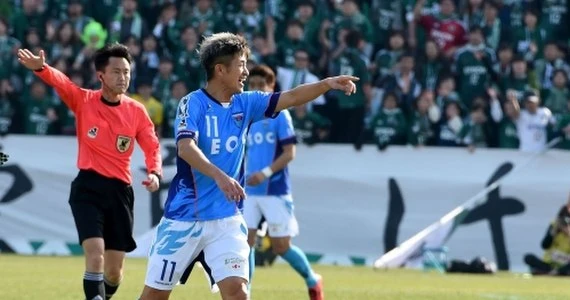 Liga japońska. 53-letni Miura zagrał w ekstraklasie i ustanowił rekord