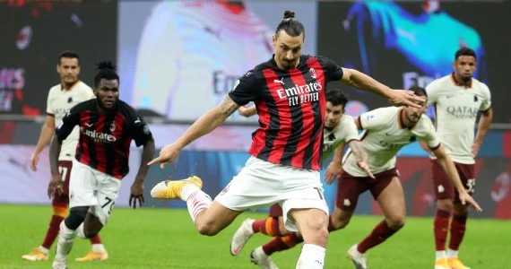AC Milan - AS Roma 3-3 w 5. kolejce Serie A
