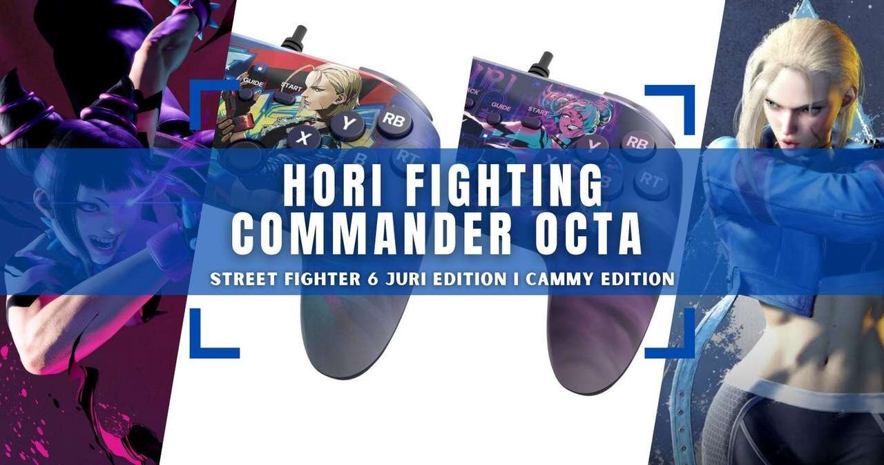 Kontrolery HORI Fighting Commander OCTA już dostępne w Polsce