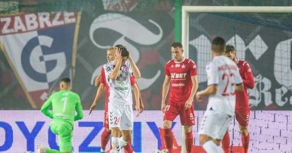 Górnik Zabrze - Wisła Kraków 0-0 w 5. kolejce Ekstraklasy