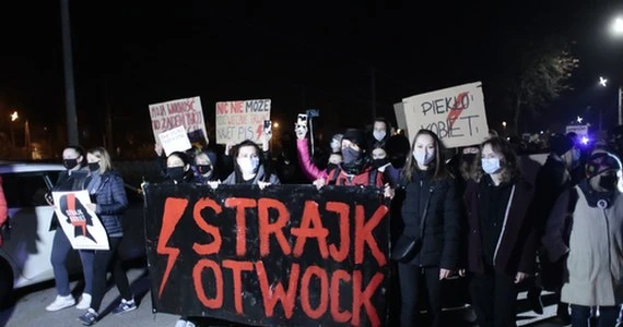 Strajk kobiet. Protest 