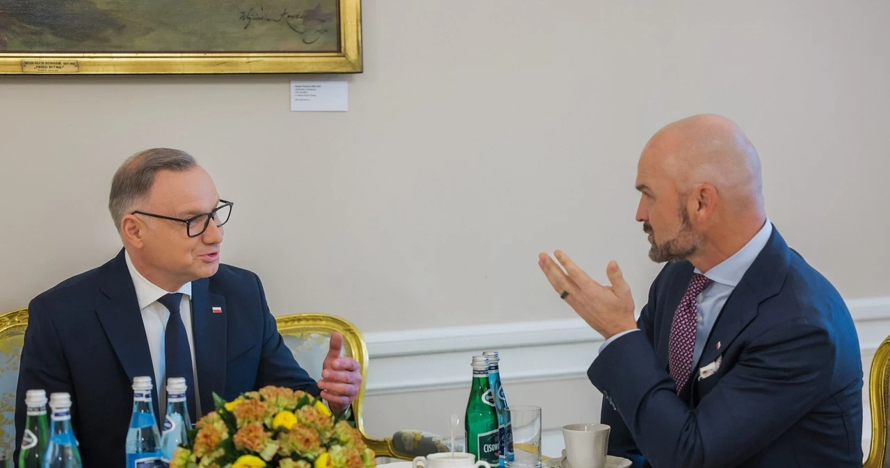 Andrzej Duda spotkał się z Rafałem Brzoską. Prezydent otwarty na deregulację i cyfryzację