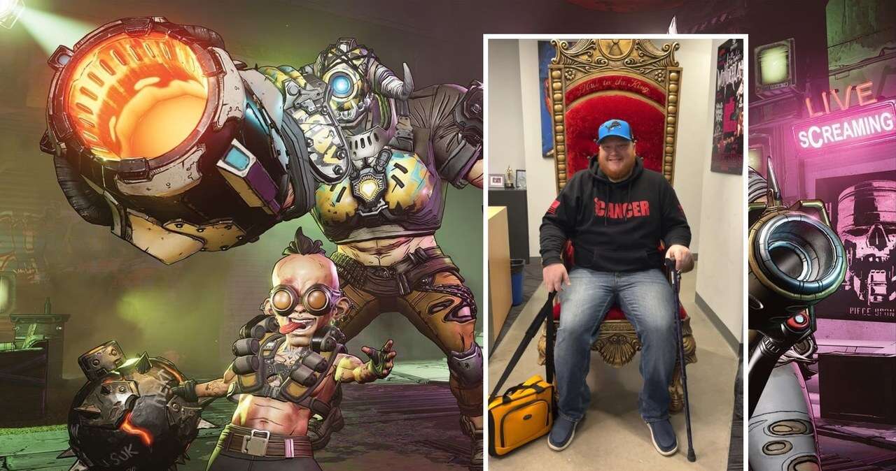 Chory fan zagrał w Borderlands 4 przed premierą. Piękny gest twórców