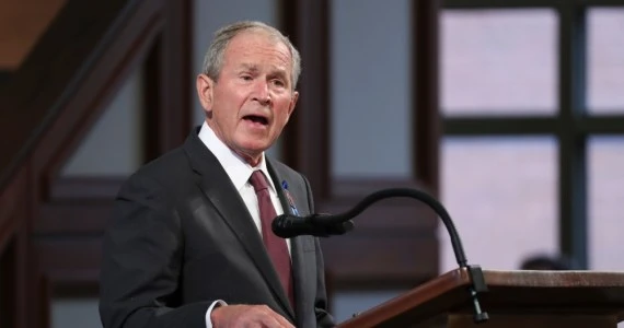 Były prezydent USA George W. Bush gratuluje Joe Bidenowi
