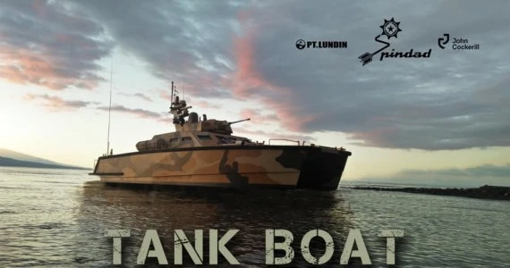 Tank Boat - zbudowali połączenie czołgu z łodzią