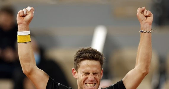 Roland Garros. Schwartzman pokonał Thiema, 1. wielkoszlemowy półfinał Argentyńczyka