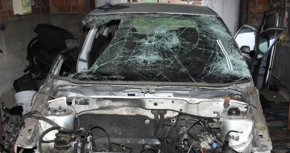 Zabił rowerzystę i uciekł. Swoje auto ciął na części