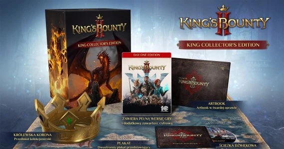 King's Bounty II edycja kolekcjonerska w planie wydawniczym firmy Cenega