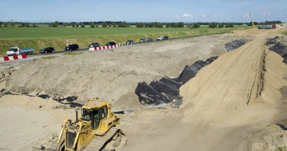 Komplikacje na budowie kolejnego odcinka drogi S7