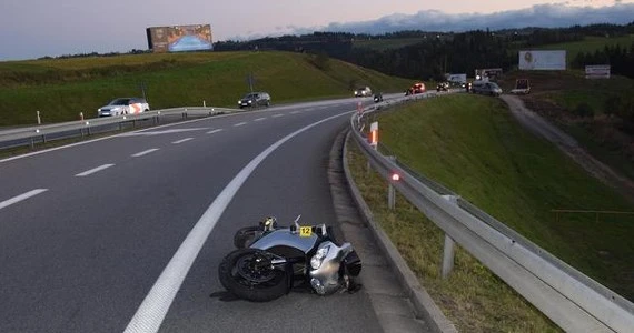 Śmiertelny wypadek motocyklisty w Chabówce