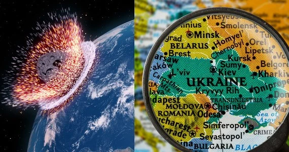 Gigantyczny meteoryt uderzył w Ukrainę 65 milionów lat temu