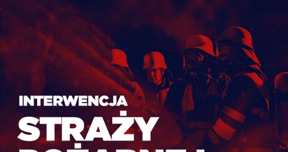 Ewakuacja domu pomocy społecznej z powodu pożaru