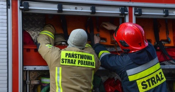 Bielsko-Biała: Pożar na parkingu PKS. Spłonęło dziewięć samochodów